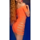 Kurzes Kleid Odaya Orange