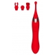 Estimulador de clitóris Onax Double Pulse Vermelho