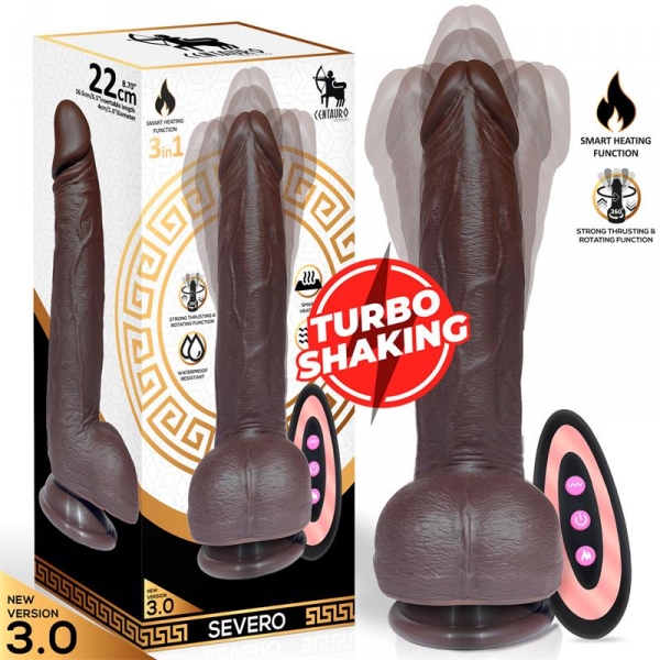 Dildo vibratório Severo Centauro 18 x 4cm