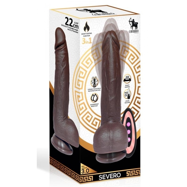 Dildo vibratório Severo Centauro 18 x 4cm