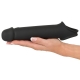 Vibrating penis sleeve Extension Rebel 19 x 4.5cm