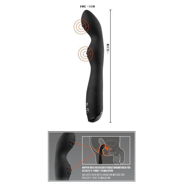 Estimulador P-Spot Rebel 16 x 3,6cm