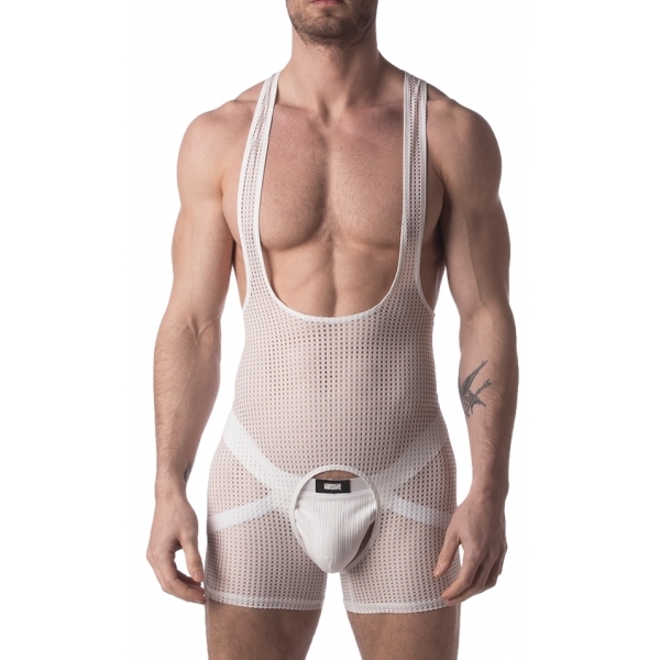 Sin espalda Pan Singlet Blanco