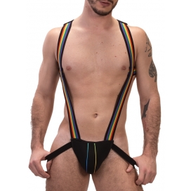 Jock Pride Infinity Harness Black