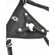 King Cock  Fit Rite Harness Black