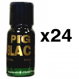 Men's Leather Cleaner Pig Black 15ml x24