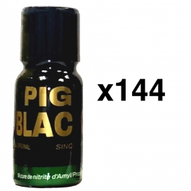 Men's Leather Cleaner Pig Black 15mL x144