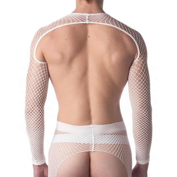 Fishnet Sleeves Poggio WHITE