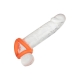 Alpha Tri-Ring Silicone Ballstretcher 38 mm Laranja