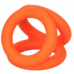 alpha ring Ballstretcher en silicone ALPHA TRI-RING 38 mm Orange