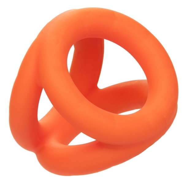 Alpha Tri-Ring Silicone Ballstretcher 38 mm Laranja