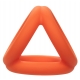 Alpha Tri-Ring Silicone Ballstretcher 38 mm Oranje