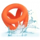 Ballstretcher en silicone Alpha Tri-Ring 38 mm Orange