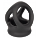 Alpha Dual 37 mm Silicone Ballstretcher Black