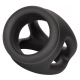 Alpha Dual 37 mm Silicone Ballstretcher Black