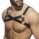 X-Cross Leather Harness Black