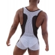 Singlet Sanke Blau-Schwarz