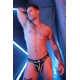 Equalizer Jockstrap Preto-Verde Neon