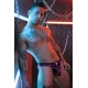 Equalizer Jockstrap Zwart-Neon Roze