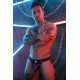 Equalizer Jockstrap Preto-Rosa néon