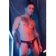 Jockstrap Equalizer Black-Rose neon