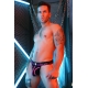 Jockstrap Equalizer Black-Rose neon