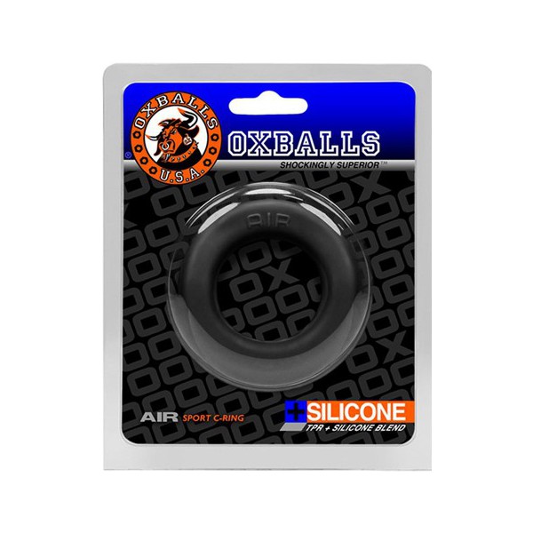 Airflow Vented Cockring Black