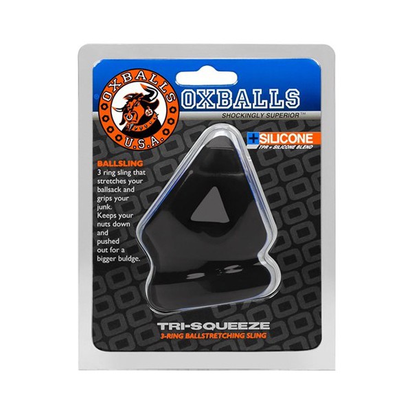 Tri Squeeze Ballstretcher Oxballs preto