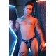 Equalizer Jockstrap Preto-Azul