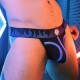 Jockstrap Equalizer Schwarz-Blau