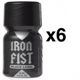 IRON FIST ETIQUETA NEGRA 10ml x6