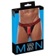 Rulio Jockstrap Schwarz-Rot