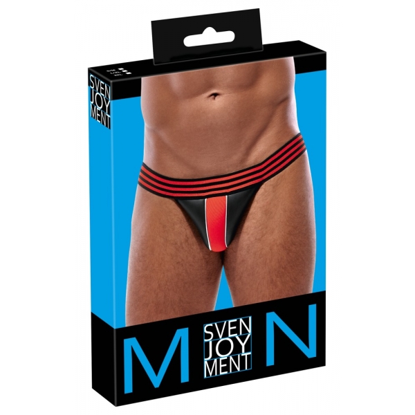 Jockstrap Rulio Zwart-Rood