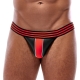 Jockstrap Rulio Preto-Vermelho