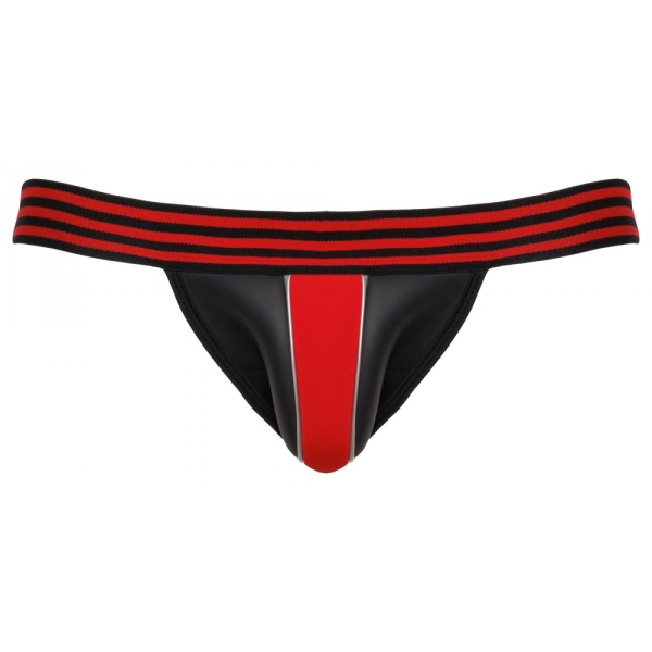 Rulio Jockstrap Schwarz-Rot