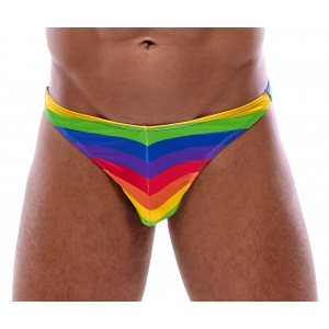 Svenjoyment Men's Thong Rainbow S