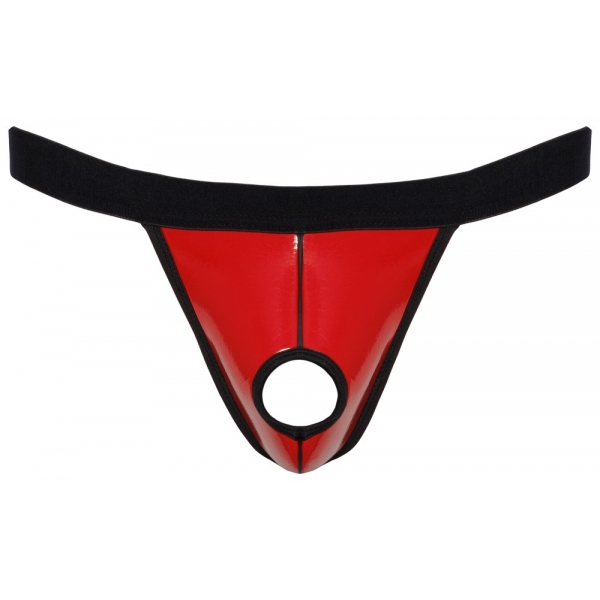 Tanga con abertura Allio Rojo