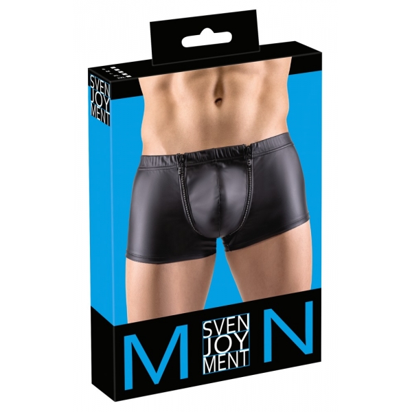 Boxer Doblio nero con doppia zip