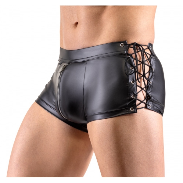 Venio Zwarte boxershort met trekkoord