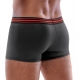 Boxer shorts with zip Tillio Black-Red