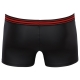 Boxer shorts with zip Tillio Black-Red