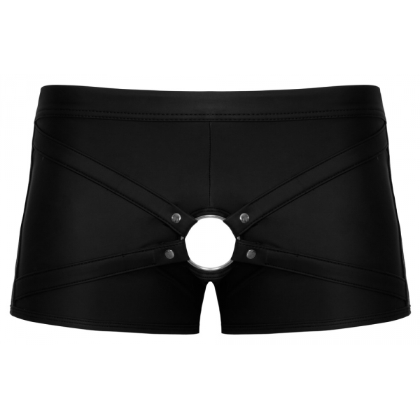 Boxer shorts with cockring Ringo Black