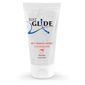 Just Glide Lubrifiant Aromatisé FRAISE Just Glide 50ml