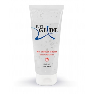 Just Glide Just Glide Strawberry Flavored Lubricant 200ml