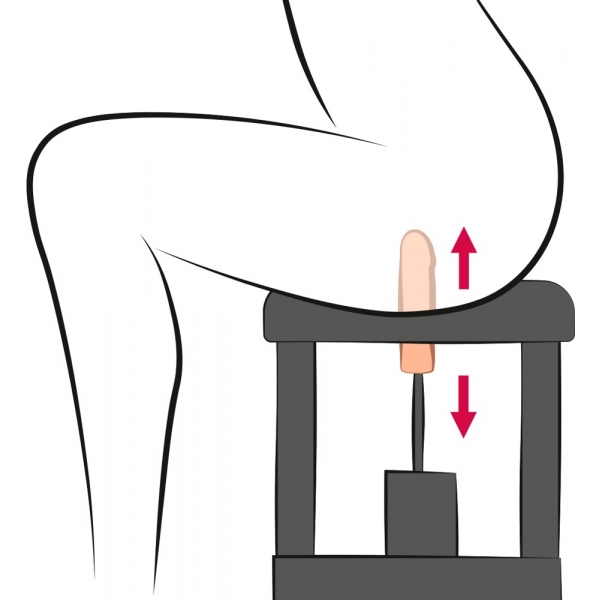 Siège avec Gode Sit-On Climaxer The Banger