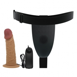 Draven Pretty Love Vibrating Belt Dildo 16 x 4.5cm