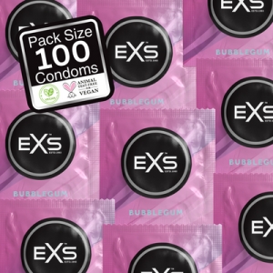 EXS Bubblegum flavored condoms x100