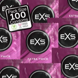 EXTRA SAFE preservativos espessos x100