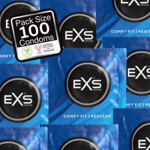 EXS Preservativos de látex Regular x100