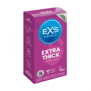 EXS Preservativos espessos extra seguros x12